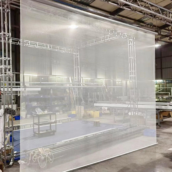 Electric holographic screen