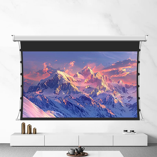 Electric pull-down screen